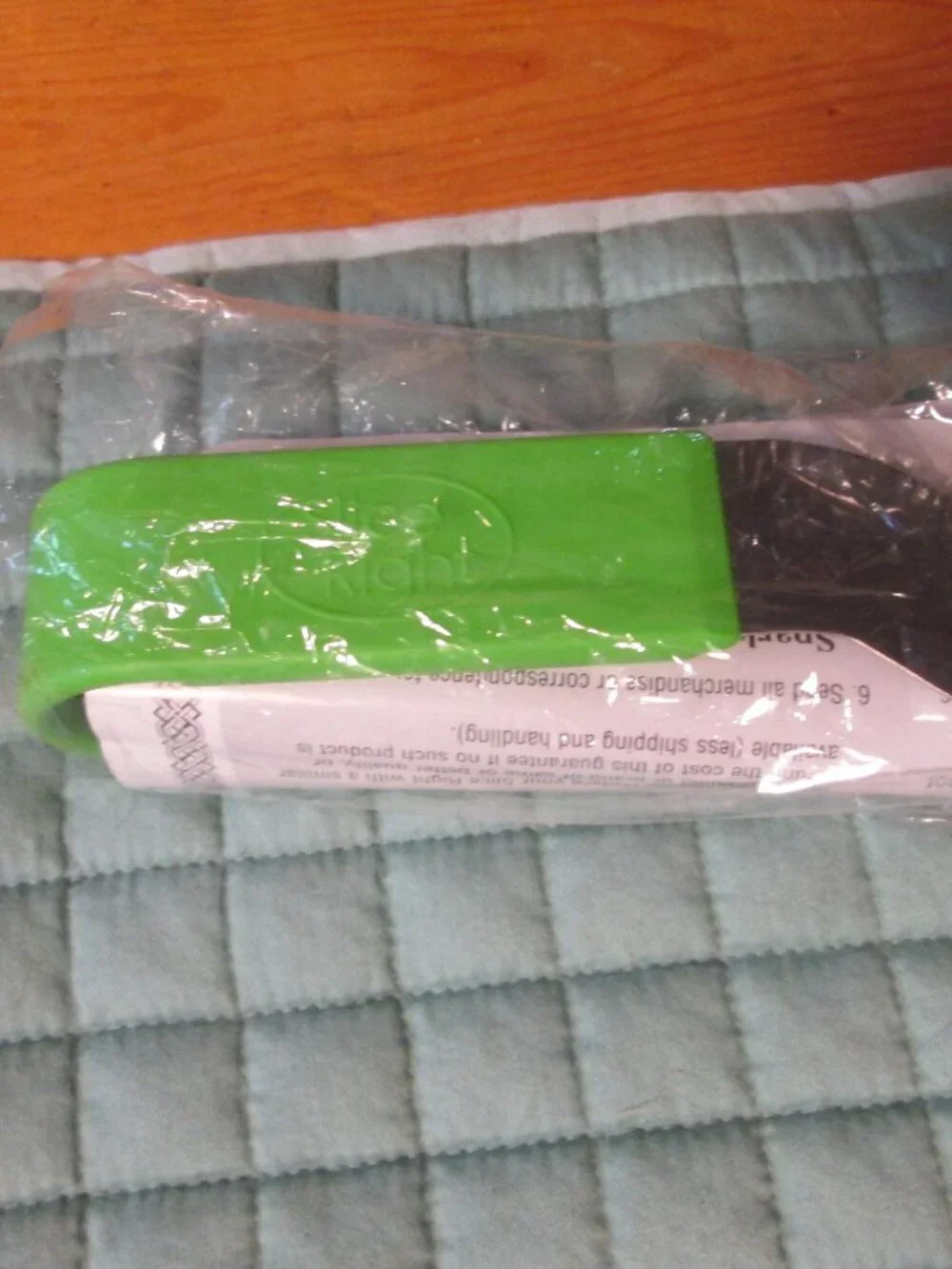 AS SEEN ON TV SLICE RIGHT WATERMELON CANTELOPE CUT ANYTHING STAINLESS KNIFE